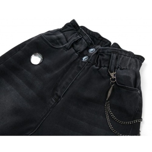 Джинси дитячі Breeze з високою талією (9240-134G-gray)