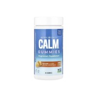 Вітамінно-мінеральний комплекс Natural Vitality Цитрат Магнію, 330 мг, апельсиновий смак, CALM, Magnesium Supplement, 60 ж (PTG-04309)