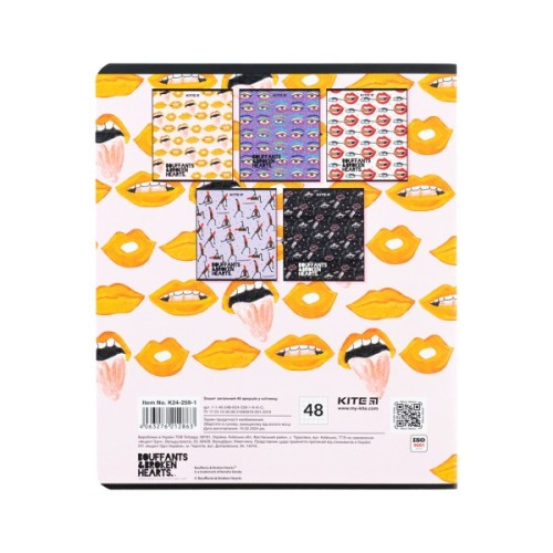 Зошит Kite BBH 48 аркушів, клітинка (K24-259-1)