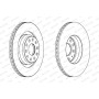 Гальмівний диск FERODO DDF1503C