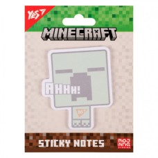 Папір для нотаток Yes з липким шаром фігурний Minecraft Creeper 40 аркушів (170398)