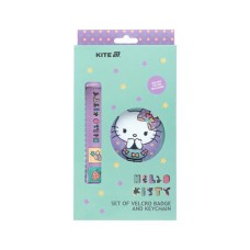 Бейдж Kite набір на липучці та підвіска Hello Kitty (HK25-3010-1)