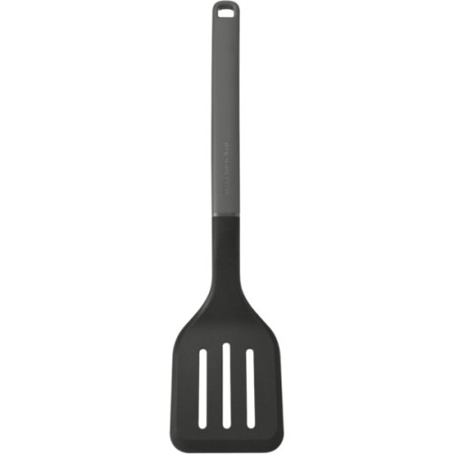 Лопатка кухонна KitchenAid Classic з прорізами 34 см сірий (KHA002OHCHGG)