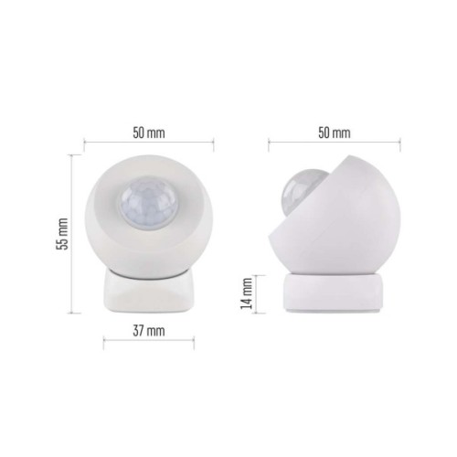 Датчик руху EMOS ZigBee GoSmart PIR, IP20 (H5024)