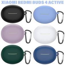 Чохол для навушників BeCover Silicon для Xiaomi Redmi Buds 4 Active Deep Blue (710943)