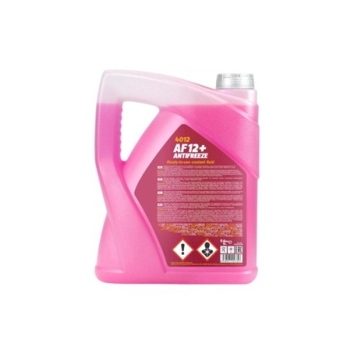 Антифриз Mannol Antifreeze AF 12+ (-40) Longlife чер, 5л (MN4012-5)