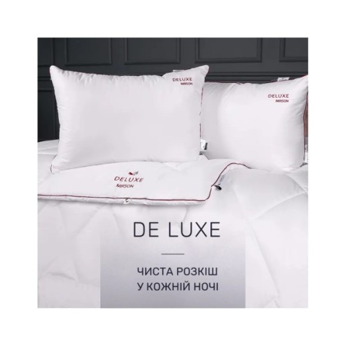 Ковдра MirSon Набір 9528 Deluxe Hand Made Ковдра літня Полуторна 140х205 Silk Kapok + Подушка 50х70 (2200010805536)