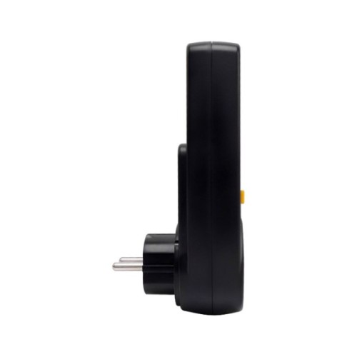 Ватметр ColorWay цифровий 16A/3680W, black (CW-VM16-02D)