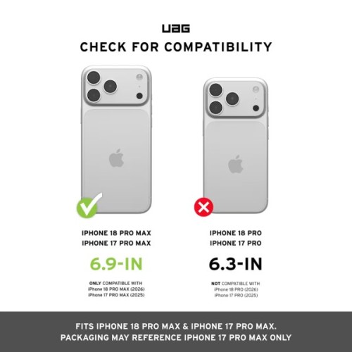 Чохол до мобільного телефона UAG Plyo Magsafe iPhone 18 Pro Max Iridiscent (114590114K4K)
