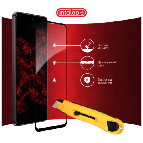 Скло захисне Intaleo Full Glue Oppo A3x Black (1283126598784)