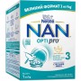 Дитяча суміш Nestle NAN 3 Optipro з 5 олігосахаридами та L. Reuteri від 12 місяців 1 кг (1000077)