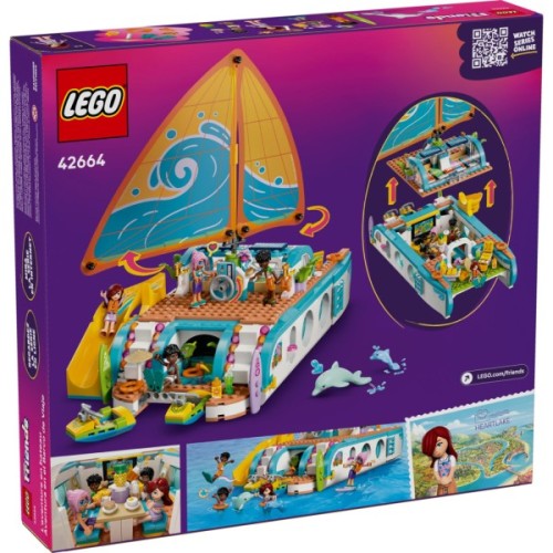 Конструктор LEGO Friends Пригоди на туристичному човні (42664)