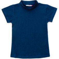 Кофта дитяча Matilda водолазка з коротким рукавом (4832-140G-blue)