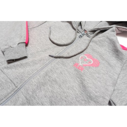 Спортивний костюм дитячий Joi із серцем (S-703-146G-gray)