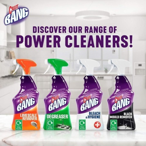 Спрей для чищення ванн Cillit Bang Антиплями + Гігієна 750 мл (5011417561706/5900627042542)