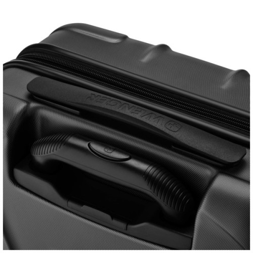 Валіза Wenger Oryson, мала, пластик, 4 колеса, сіра (653208)