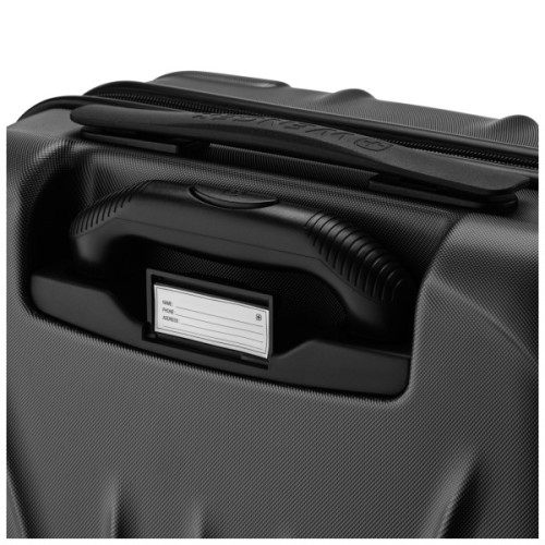 Валіза Wenger Oryson, мала, пластик, 4 колеса, сіра (653208)