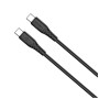 Дата кабель USB-C to USB-C 2.0m 3A 60W textured PVC black ColorWay (CW-CBPDCC095-BK)