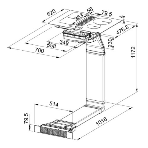 Варочна поверхня Franke FSM 709 HI LL KIT (340.0678.204)