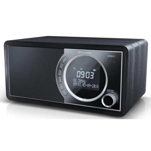 Портативний радіоприймач Sharp DR-450 Black (DR-450BK)