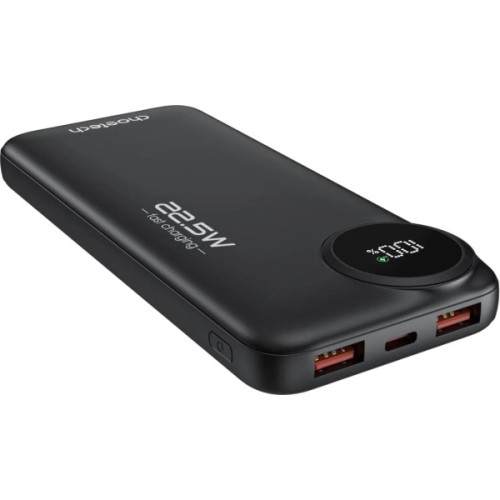 Батарея універсальна Choetech 10000mAh, 22.5W, PD, QC/3.0, Black (M15-B791-ACBK-NG)