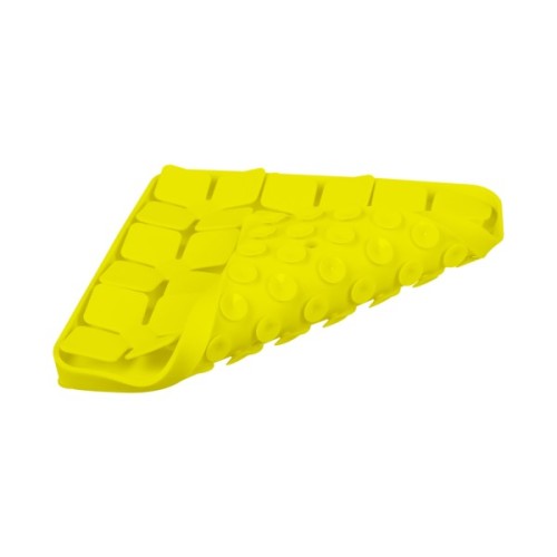 Універсальний посуд для тварин WAUDOG Silicone Килимок для пошуку корму 20х20х1.7 см жовтий (23518)