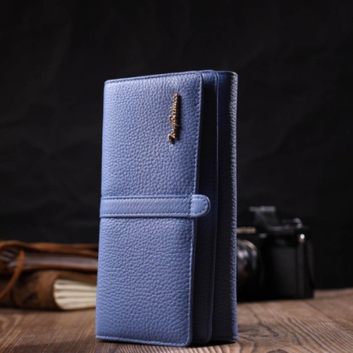 Гаманець Tony Bellucci З натуральної шкіри Блакитний (21962)