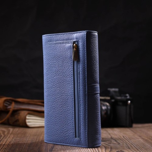 Гаманець Tony Bellucci З натуральної шкіри Блакитний (21962)