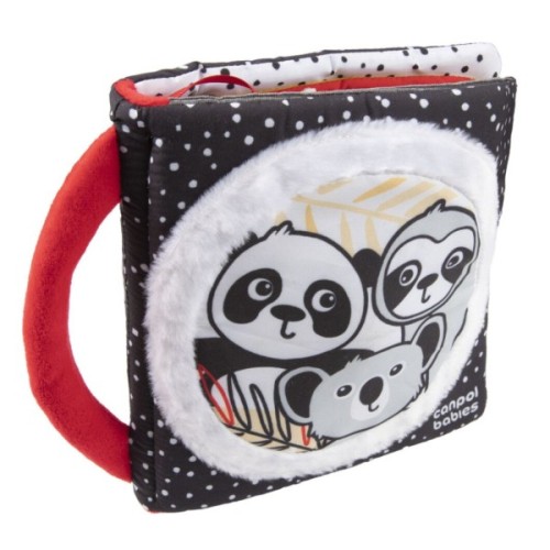 Розвиваюча іграшка Canpol книжечка розвиваюча BabiesBoo Панда (68/088)