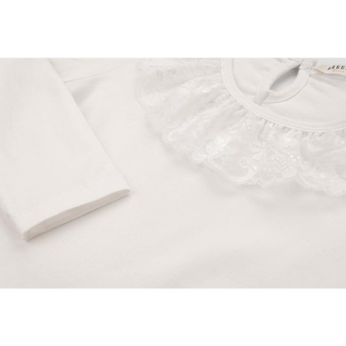 Кофта дитяча Breeze з мереживом (11179-122G-beige)