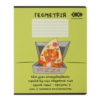 Зошит ZiBi предметний CUTE CAT, 36 аркушів, клітинка, геометрія (ZB.1731-04)