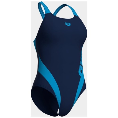 Купальник Arena Stripeflo Swimsuit Swim Pro Ba 011175-780 синій, блакитний 38 (3468337721598)