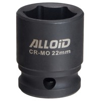 Торцева головка Alloid ударна, 1/2", 22мм (GU-50122)