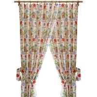 Штора Прованс комплект Red apples 140х170 см 2 шт (034909)