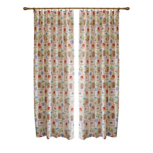 Штора Прованс комплект Red apples 140х170 см 2 шт (034909)