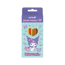 Олівці кольорові Kite Kuromi двосторонні, 12 кольорів (HK25-054-2)