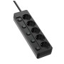 Мережевий фільтр живлення ColorWay CW-PSEA52SBK 5 розеток2м (CW-PSEA52SBK)