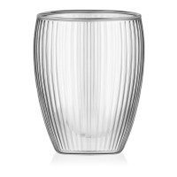 Набір склянок Ardesto 450мл, 2шт, боросилікатне скло, прозорий (AR2645BN)