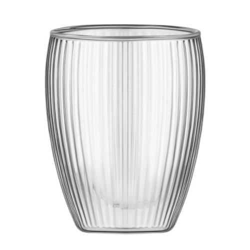 Набір склянок Ardesto 450мл, 2шт, боросилікатне скло, прозорий (AR2645BN)