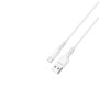 Дата кабель USB 2.0 AM to USB-C 1.0m 3A white Grand-X (PC-05W)