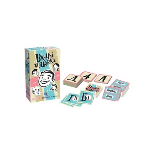 Настільна гра Feelindigo Влучні підказки (Cross clues) українська (FI21033)