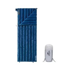 Спальний мішок Naturehike з натуральним пухом CWM295 CNK2300SD013, блакитний (6976023920899)