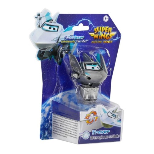 Фігурка Super Wings трансформер Transform-a-Bots Травер (Traver), 5 см (EU780032)