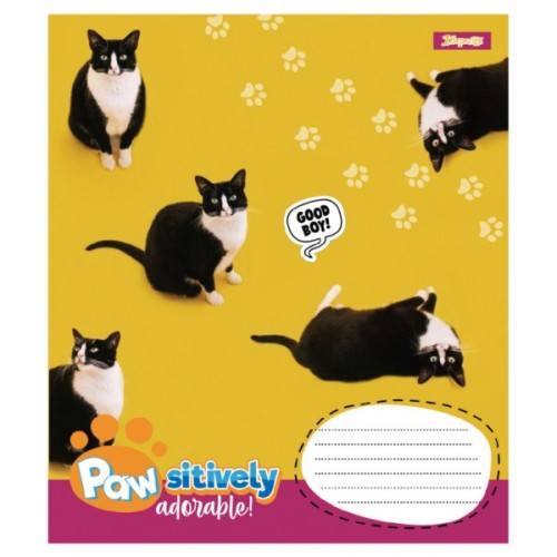 Зошит 1 вересня Pawsitively А5 12 аркушів лінія (768236)