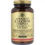 Вітамінно-мінеральний комплекс Solgar Кальцій + D3, K2, Цинк, Бор, Calcium Complex + Vitamins D3, K2, Zinc, Boron, 120 та (SOL-00028)