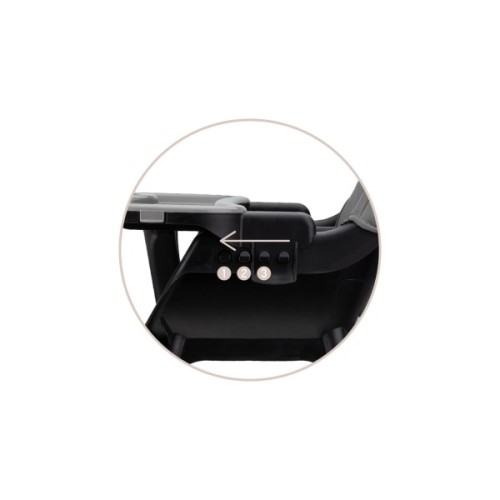 Стілець для годування MoMi Reki 2в1 Black (KRKA00033)