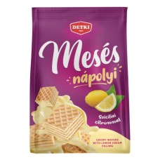 Вафлі Detki Meses napolyi з лимонною начинкою 180 г (1189062)