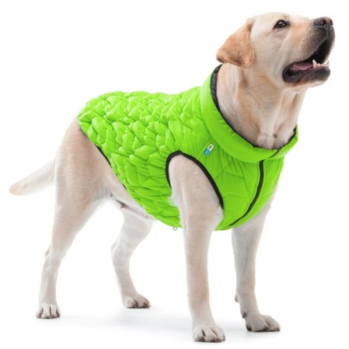 Курточка для тварин Collar AiryVest UNI двостороння M 43 салатово-чорна (2543)
