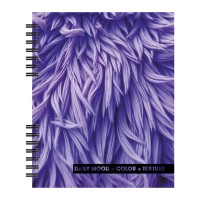 Блокнот Optima В5 пластикова обкладинка, спіраль, 60 аркушів, клітинка (O25915)