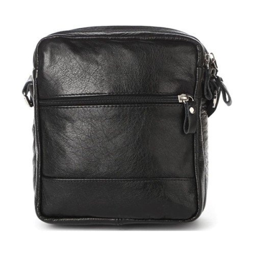 Сумка Shvigel Шкіряна Чорна (00926)